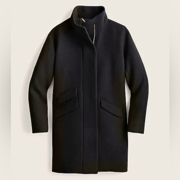J.Crew Wool Cocoon Coat - Picture 1 of 7